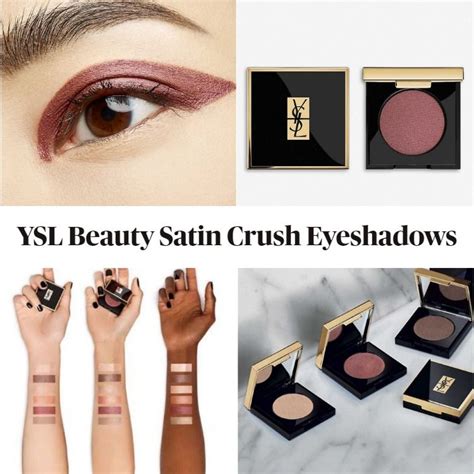 satin crush ysl|YSL satin eye shadows.